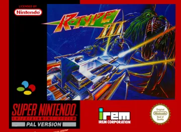 R-Type III (Europe) box cover front